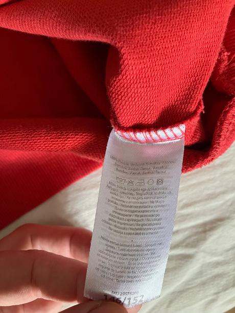 Crop top mikina, 146