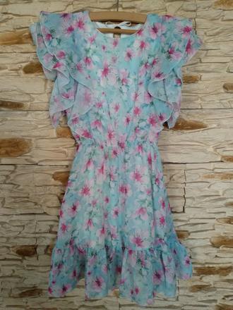 Ľahké letné dievčenské šaty veľkosť 134, 134