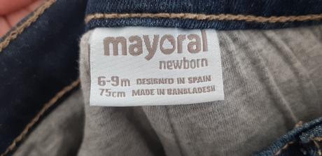 Predám rifle zn. mayoral veľ.75 (6-9mes.), mayoral,74