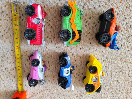 Zberateľské kovové autíčka paw patrol, 