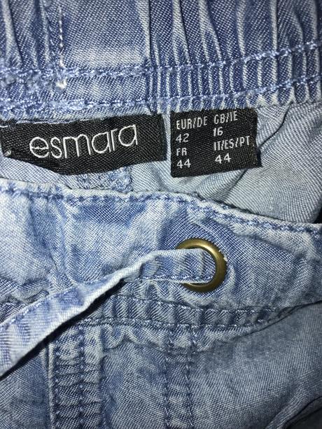 Letné ľahučké nohavice tenké, esmara,42