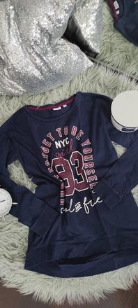 Tričko/tenšia mikina s aplikáciou, 158