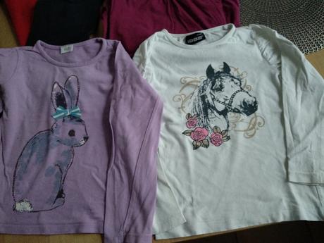 Balík oblečenia 4-5 rokov tepláky a mikiny, 104–116