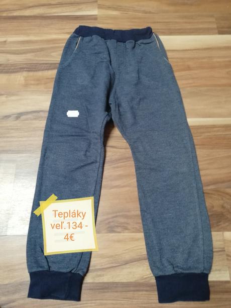 Chlapčenské teplaky, 134