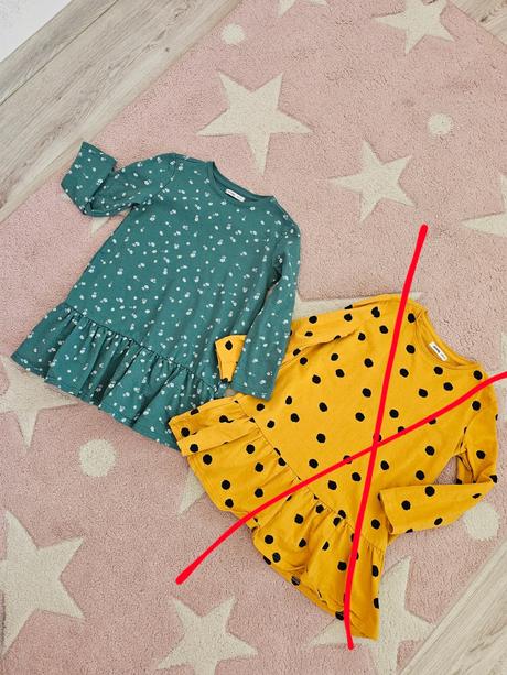 2ks šaty/tunika, sinsay,128