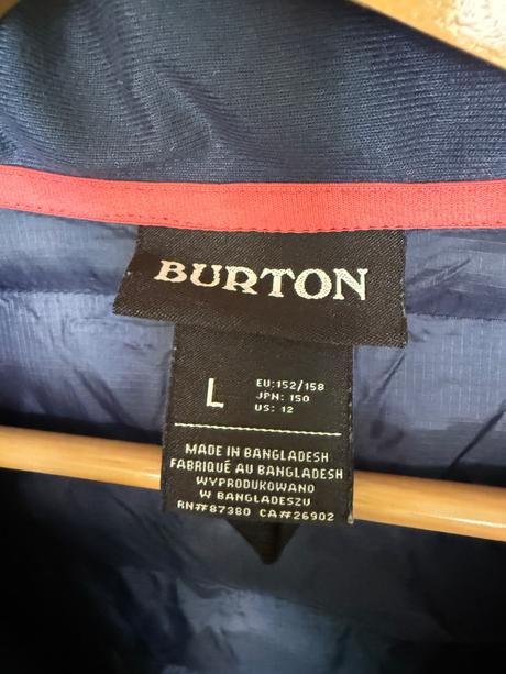 Prechodná prešívaná bunda, burton,146