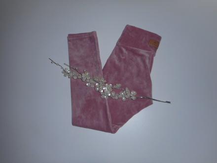 Zuppa - v.146/152 velvet legíny, 146