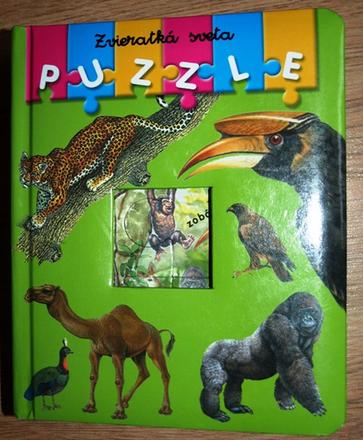 Puzzle knižka,