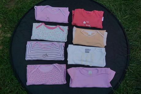 Body dlhý rukáv 8 ks, 1 ks krátky rukáv cena spolu, 74