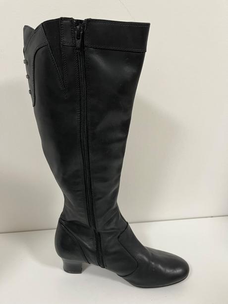 Kožené čižmy clarks vel 41, clarks,41