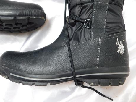 U.s.polo assn luxusne kožene čižmy, 37
