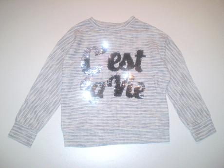 Pulovrík otáčací nápis, 152