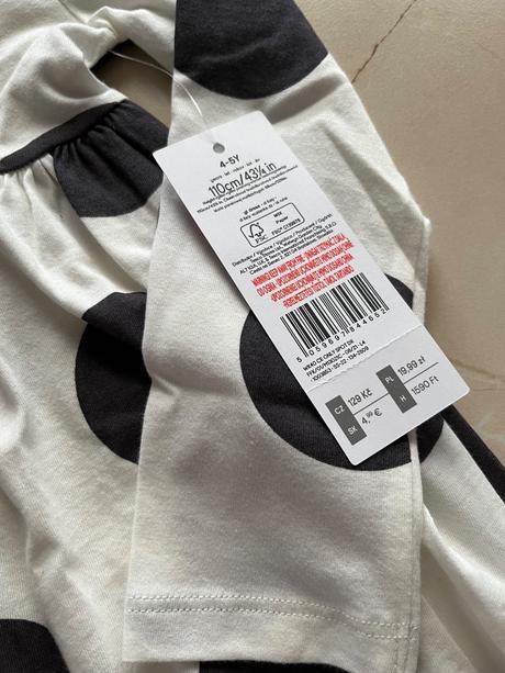 Nové bodkované šaty, f&f,110