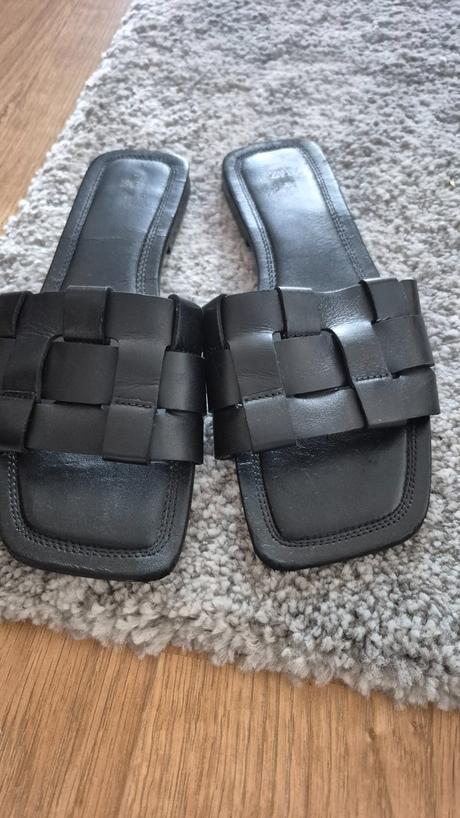 Kozene slapky zara, zara,38