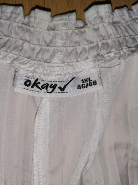 Biela blúzka, okay,48