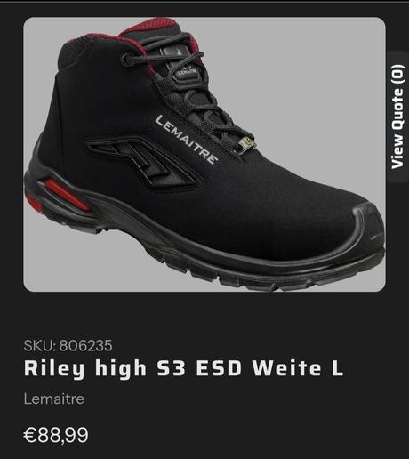 Pracovné topánky pc 89 eur, 45