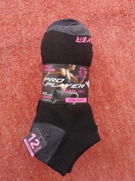 Pro player dámske funkčné ponožky 12párov veľ37-42, 37 / 38 / 39 / 40 / 42