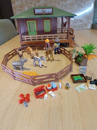 Playmobil wild life 70766 záchranná stanica, 