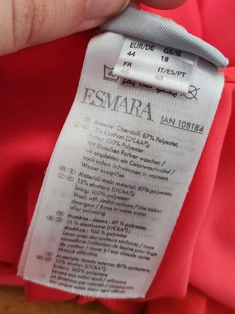 Celé plavky, esmara,xxl