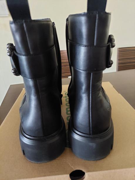 Koženné čižmy vel 40, 40