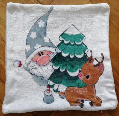 1x oblečená vianočná obliečka, 