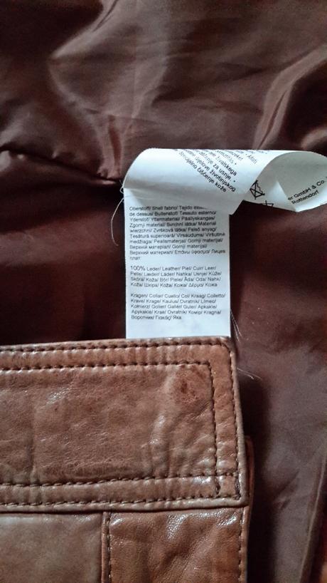 Kožena bunda, s.oliver,34