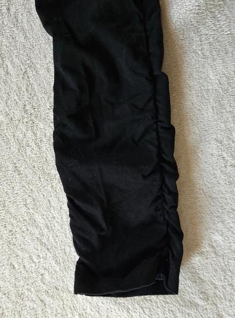 Dámske legíny s riasením na spodkoch m, george,m