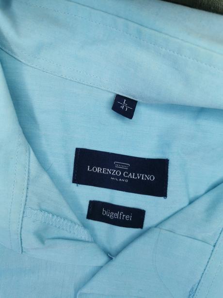 Pánske modré dlhé/krátke košele, 41