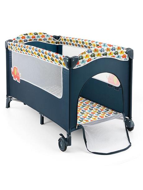 Cestovná postieľka mirage elephante, šírka (cm): 60,dĺžka (cm): 120