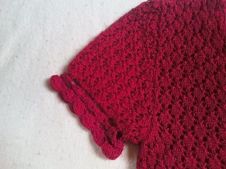 Ručne pletená blúzka, s