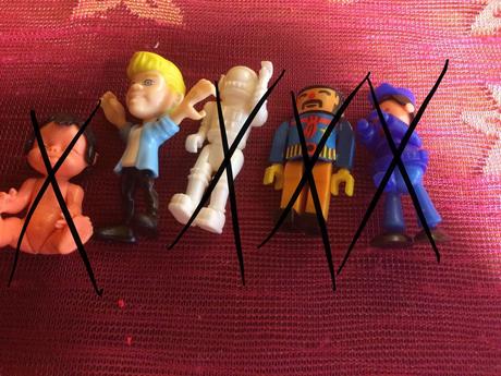Kinder figurky,