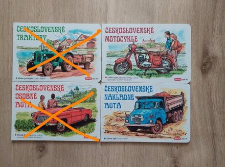 2x leporelo nakladiaky/motorky,