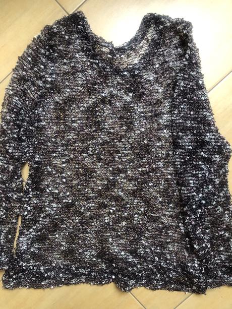 Priesvitny pulover, h&m,m