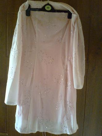 Spoločenské krátke šaty, xl