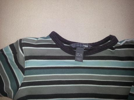 Pasikave tricko, h&m,92