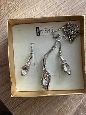 Swarovski set, swarovski