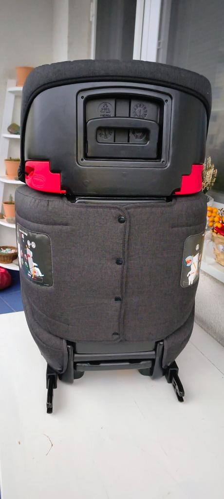 Kinderkraft autosedačka junior fix isofix black,