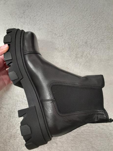 Dámske kožené čižmičky 2220244 b, 39