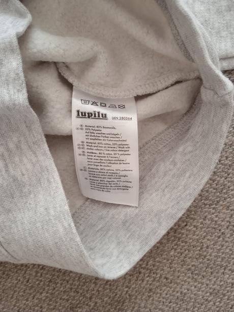 Set mikina + menčestráčky + tepláčky, lupilu,86