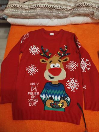 Vianočný sveter, f&f,176