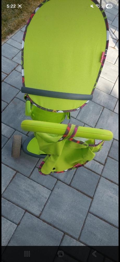 Fisher price smart trike 320 charisma 4v1 zelená, 