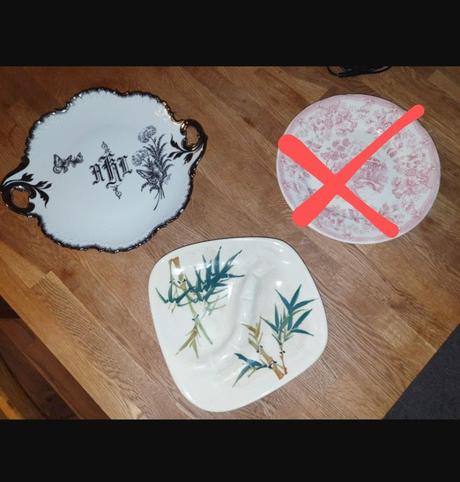 Porcelánové taniere, 