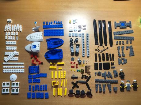 Lego 3658 - vrtuľník +auto, 