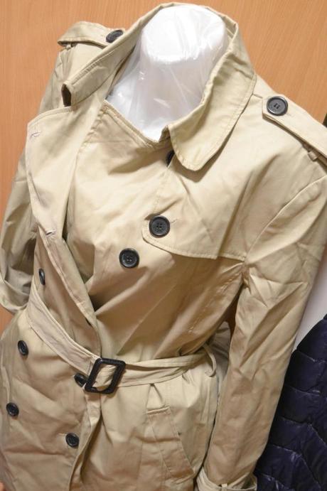 Raz použitý midi trenčkot l/xl, xl