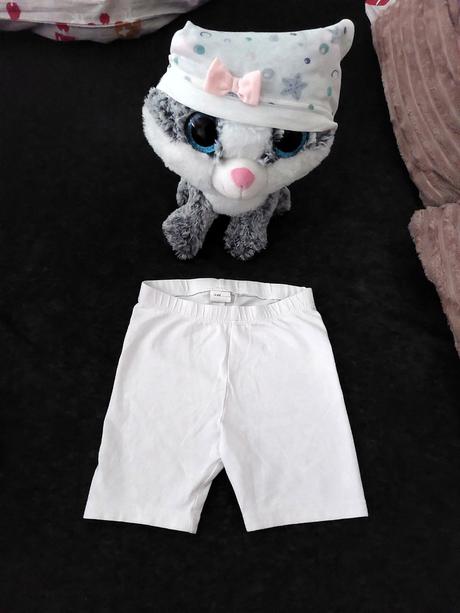 Biele kratasy, h&m,86