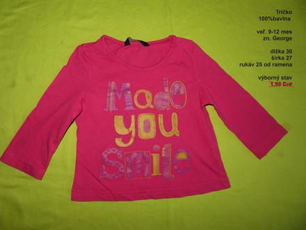 Tričko, george,80