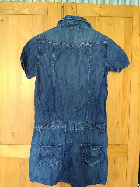 Pepe jeans riflovy letny overal, pepe jeans,m