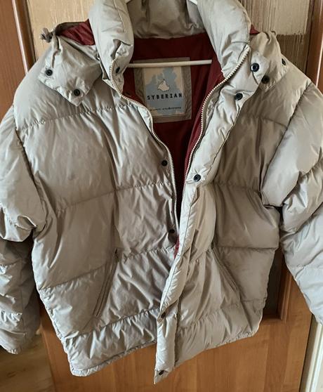 Páperová bunda syberian v. xl/xxl, xl