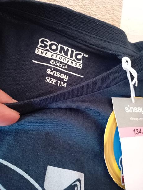 Tričko sonic, sinsay,134