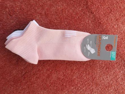 Primark ponožky 3 páry veľkosť 35-38, primark,35 / 36 / 37 / 38